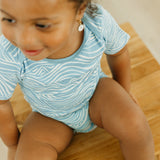 Short Sleeve Bodysuit - Surf