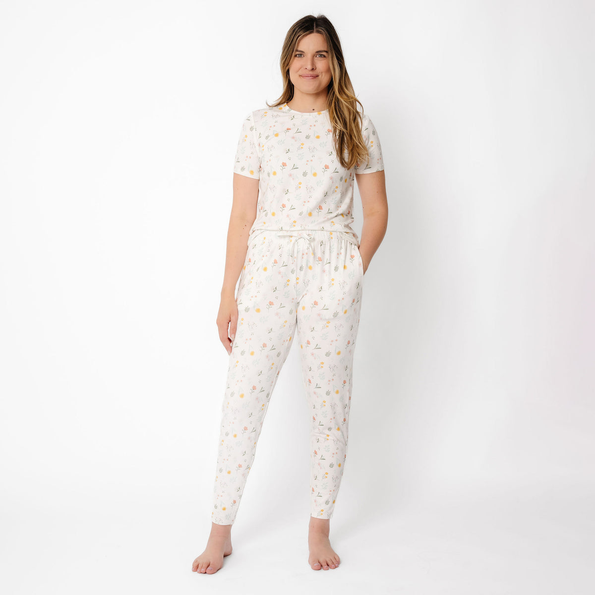 Women's Fitted Pajama Set - Mabel