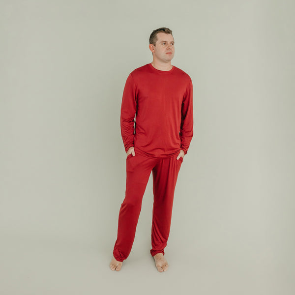 Men's Long Sleeve Pajama Set