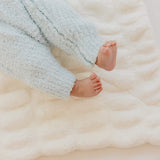 Mini Cloud Plush Blanket - Ivory