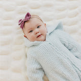 Mini Cloud Plush Blanket - Ivory