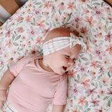 Premium Mini Crib Sheet - Natalie