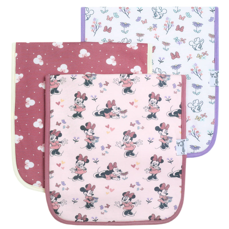 Premium Burp Cloths - Minnie Mouse