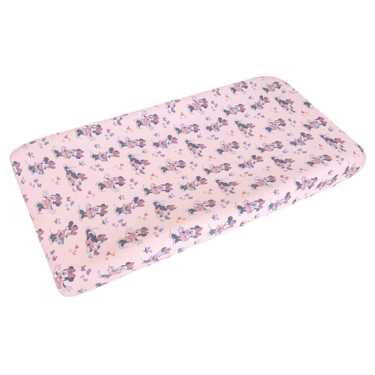 Premium Knit Diaper Changing Pad Cover - Minnie Mouse