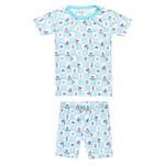 monsters inc pajama 2pc Short Sleeve Pajama Set