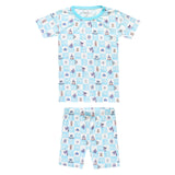 2pc Short Sleeve Pajama Set - Monsters, Inc. Medley