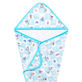Premium Baby Knit Hooded Towel - Monsters, Inc. Medley
