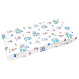 Premium Knit Diaper Changing Pad Cover - Monsters, Inc. Friends