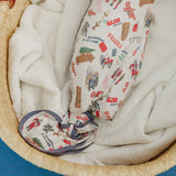 Newborn Knotted Gown - A Christmas Story