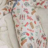 Newborn Knotted Gown - A Christmas Story