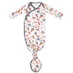 Newborn Knotted Gown - A Christmas Story