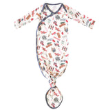 Newborn Knotted Gown - A Christmas Story