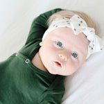 Newborn Knotted Gown - Alder