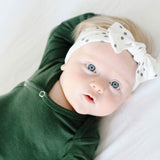 Newborn Knotted Gown - Alder