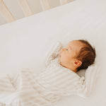 Newborn Knotted Gown - Coastal