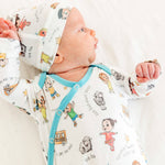Newborn Knotted Gown Cocomelon Friends