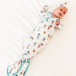 Newborn Knotted Gown Cocomelon Friends