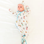 Newborn Knotted Gown Cocomelon Friends