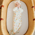 Newborn Knotted Gown - Daisy