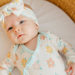 Newborn Knotted Gown - Daisy