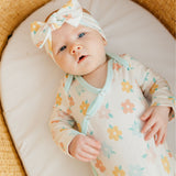 Newborn Knotted Gown - Daisy