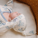 Newborn Knotted Gown - Daphne