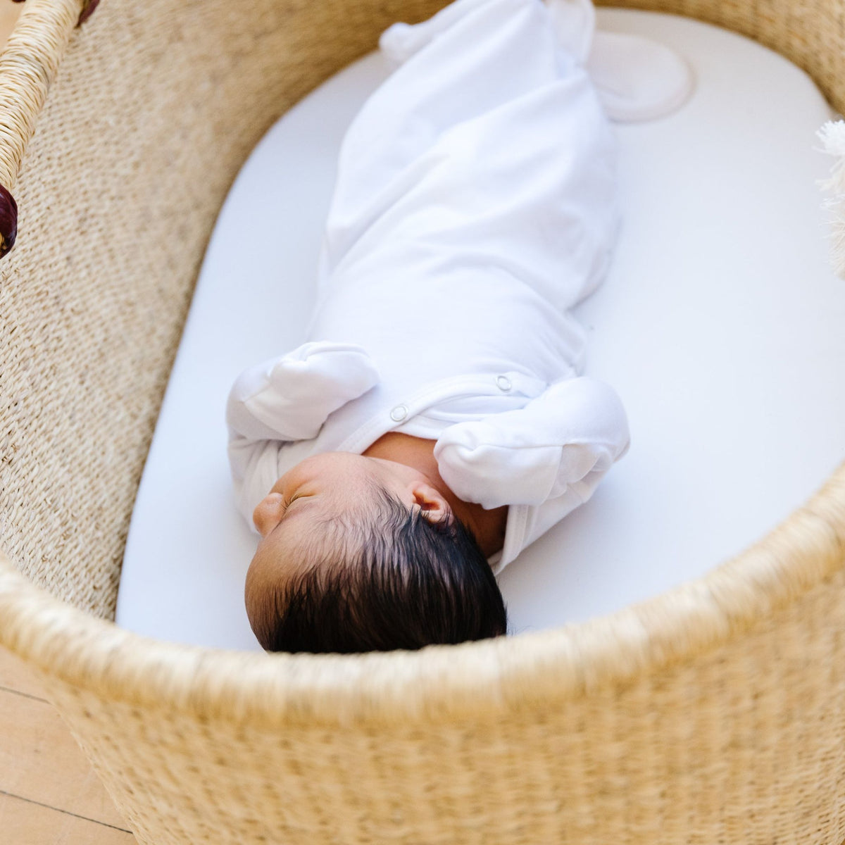 Newborn Knotted Gown - Dove