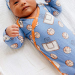 Newborn Knotted Gown - Dunk