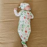 Newborn Knotted Gown - Elf