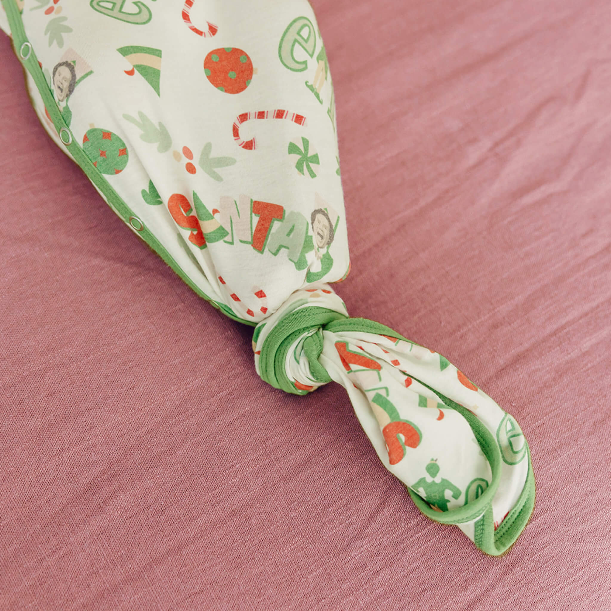 Newborn Knotted Gown - Elf