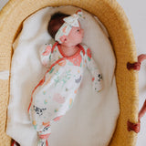 Newborn Knotted Gown - Farmstead