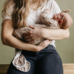 Newborn Knotted Gown - Fawn