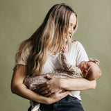 Newborn Knotted Gown - Fawn