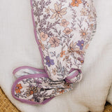 Newborn Knotted Gown - Flora