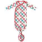 Newborn Knotted Gown - Fraser