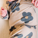 Newborn Knotted Gown - Gemma In Tan