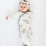 Newborn Knotted Gown - Haven
