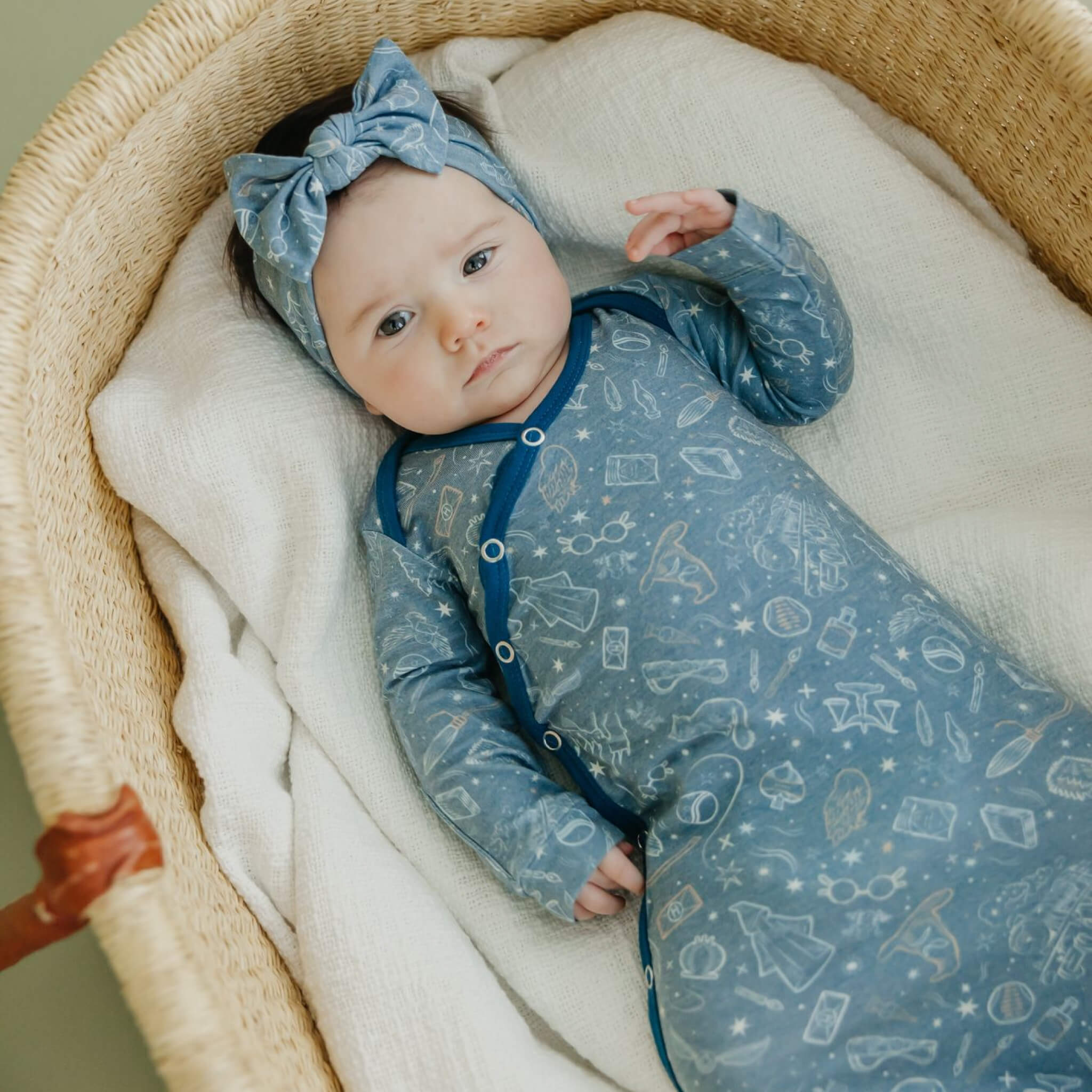 Newborn Knotted Gown - Hogwarts™