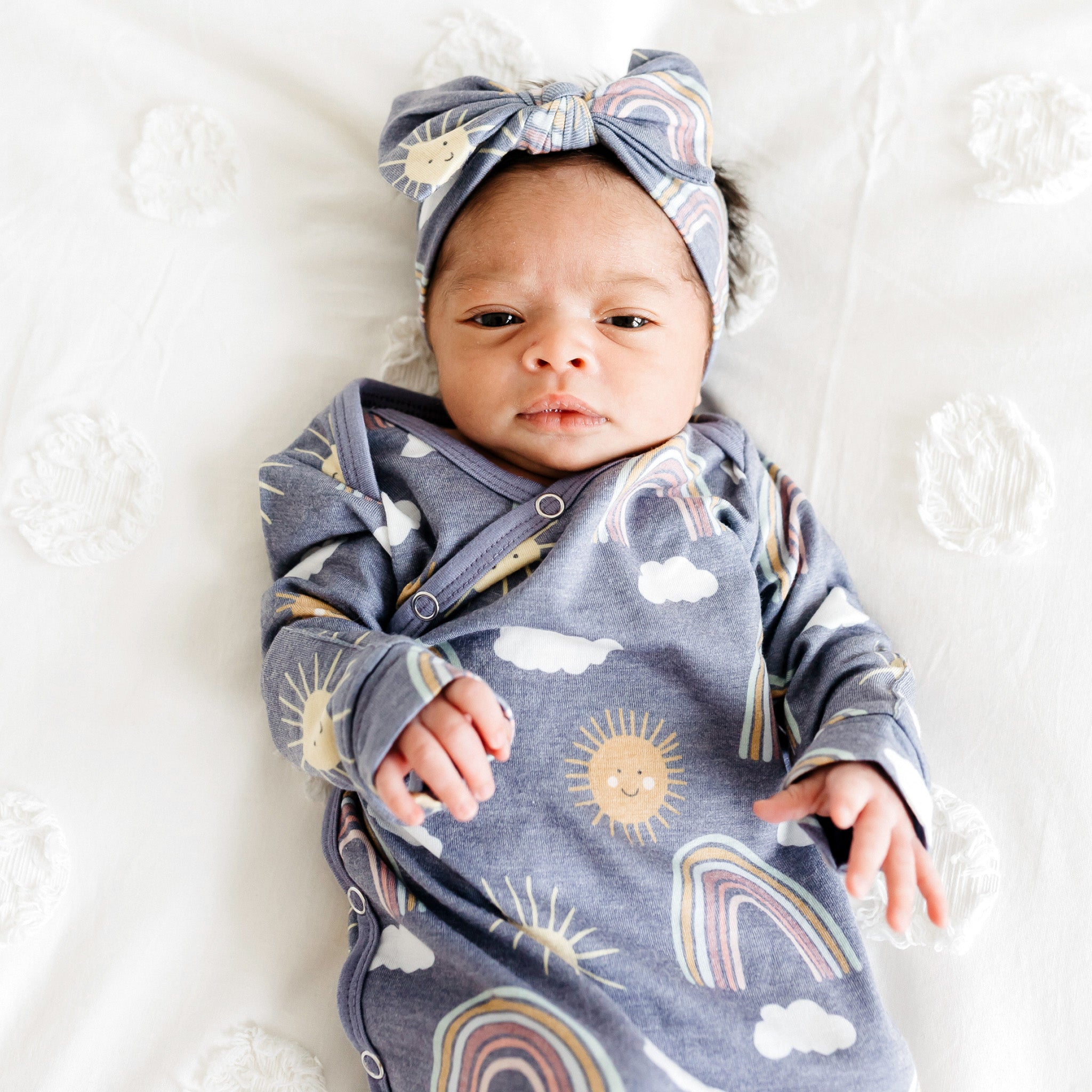 Newborn Knotted Gown - Hope