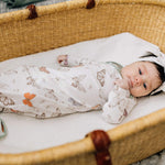 Newborn Knotted Gown - Luna