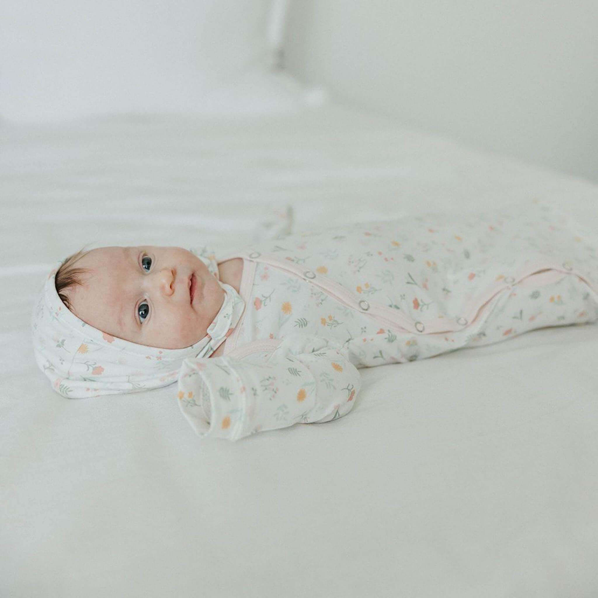 Newborn Knotted Gown - Mabel