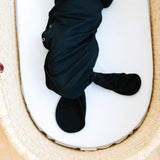 Newborn Knotted Gown - Midnight