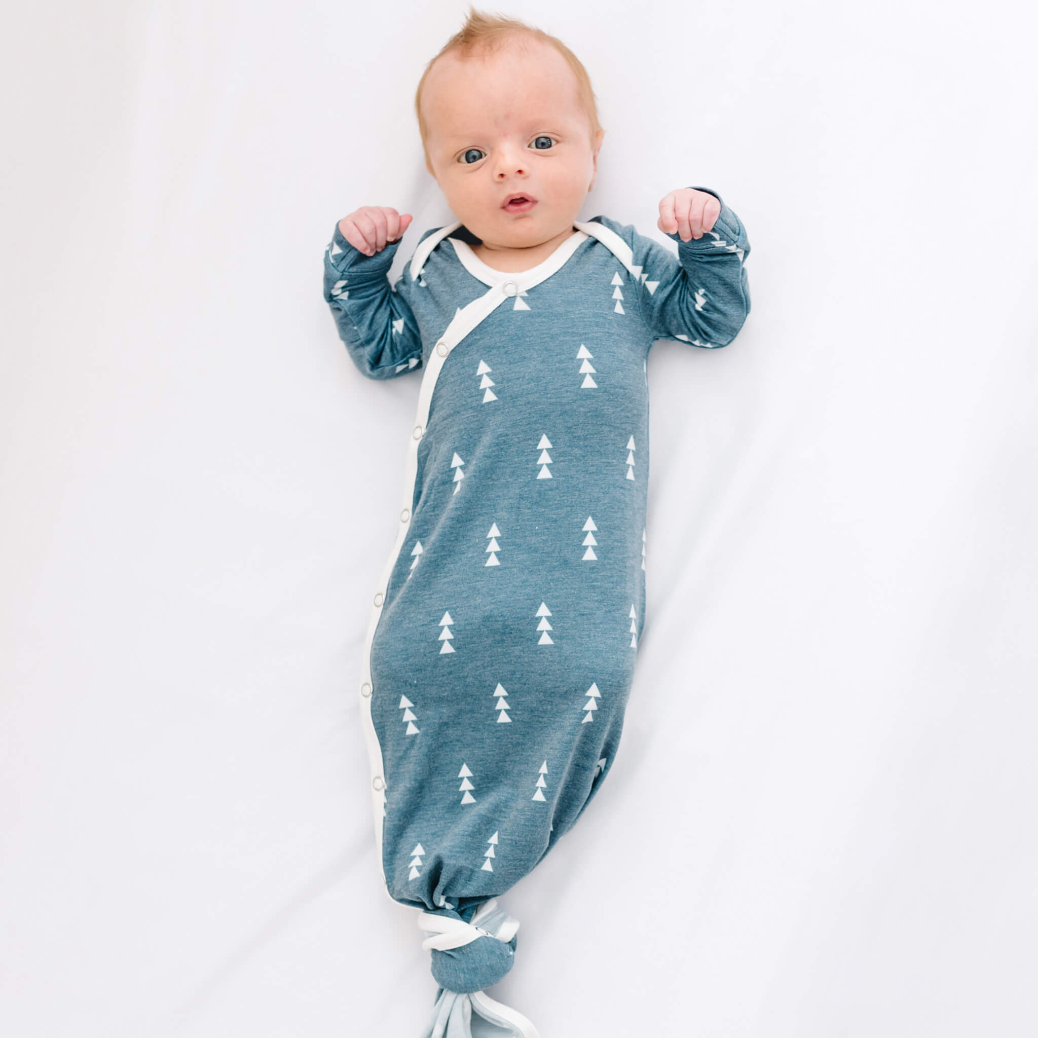 Newborn Knotted Gown - North
