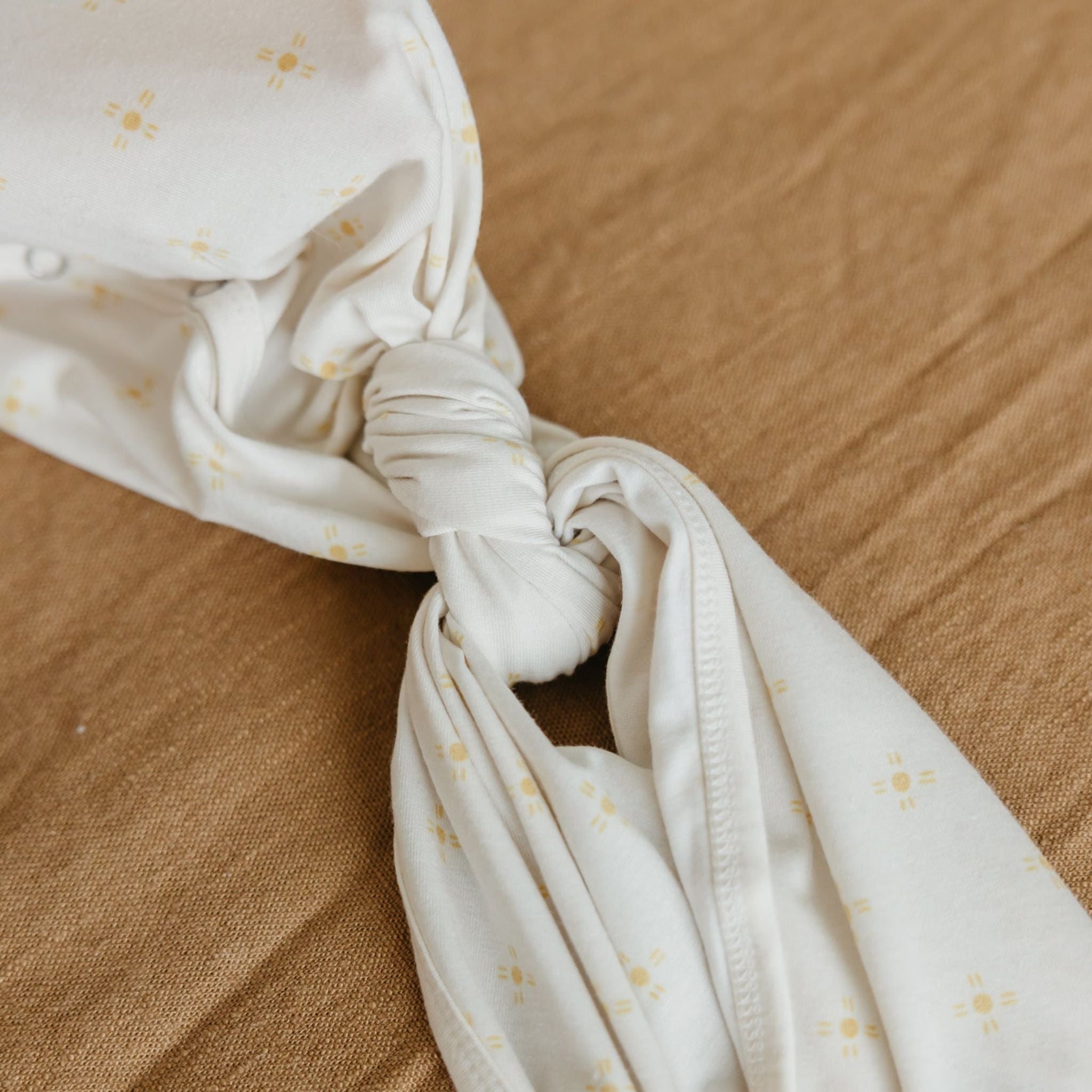 Newborn Knotted Gown - Santa Fe