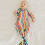 Newborn Knotted Gown - Serape