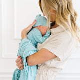 Newborn Knotted Gown - Sonny