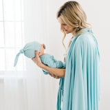 Newborn Knotted Gown - Sonny