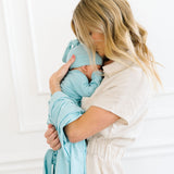 Newborn Knotted Gown - Sonny