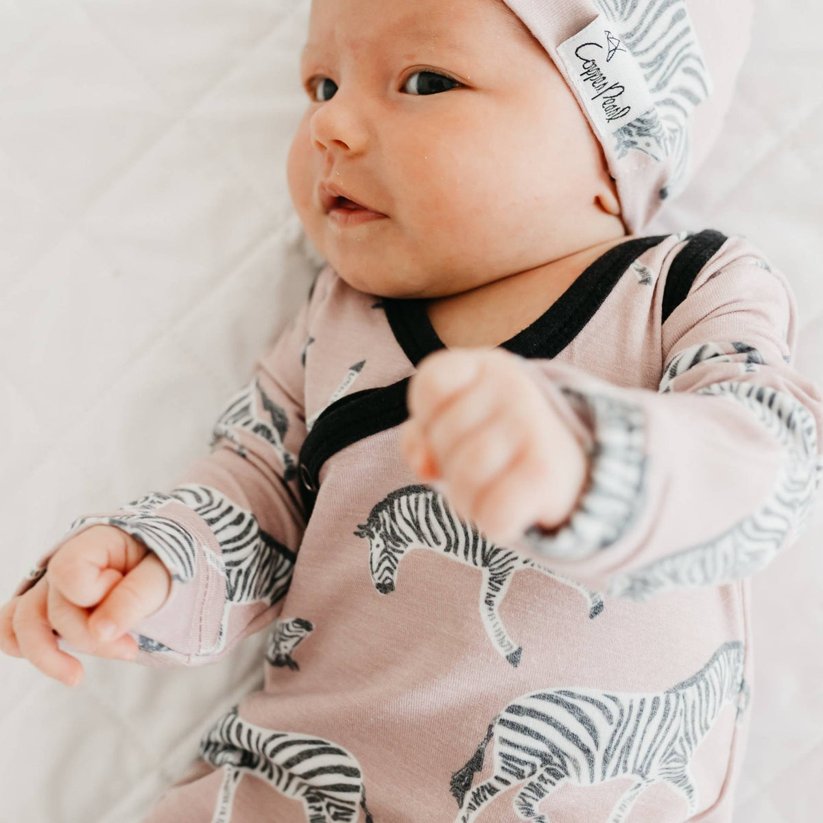 Newborn Knotted Gown - Zella