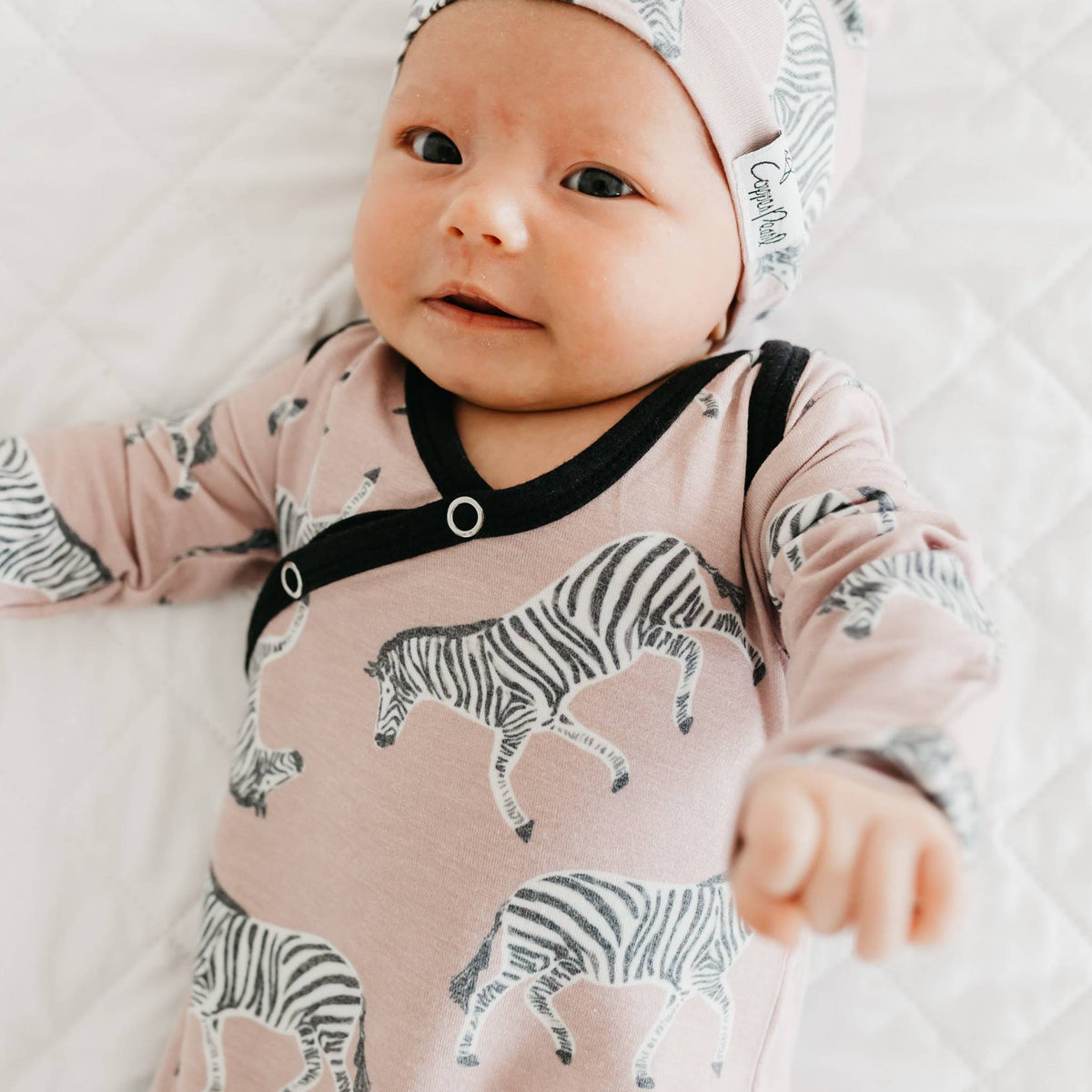 Newborn Knotted Gown - Zella